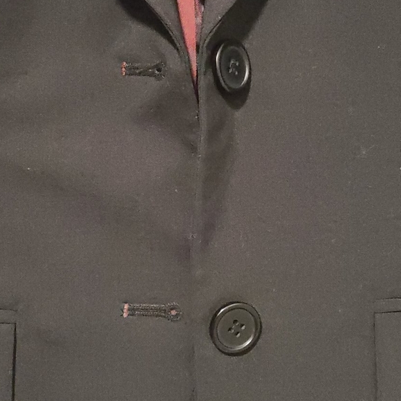 SANDRA ANGELOZZI Tailored Black Blazer Jacket Coat size 34 - Picture 6 of 8